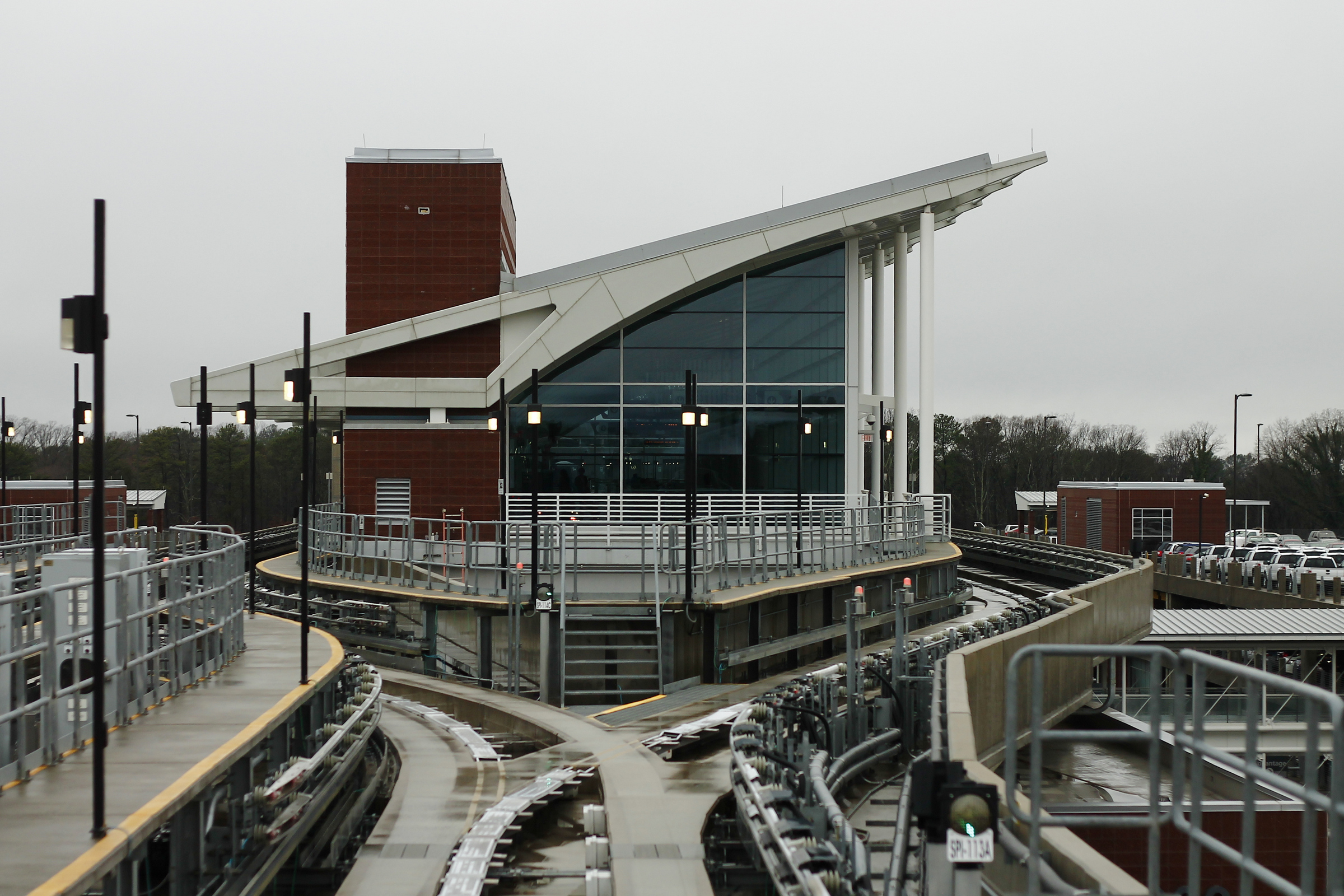 ATL Rental Car Center SkyTrain platform